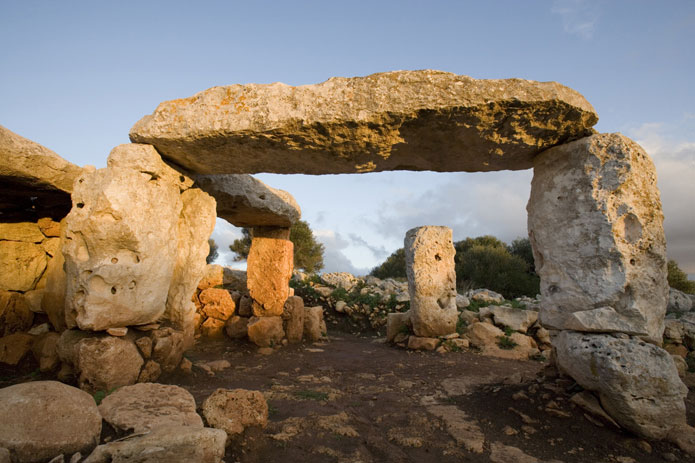 Poblado talayótico de Torre d'en Galmés.