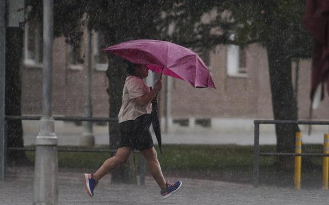 Las precipitaciones de este lunes fueron incluso más intensas de lo previsto. Las precipitaciones de este lunes fueron incluso más intensas de lo previsto.