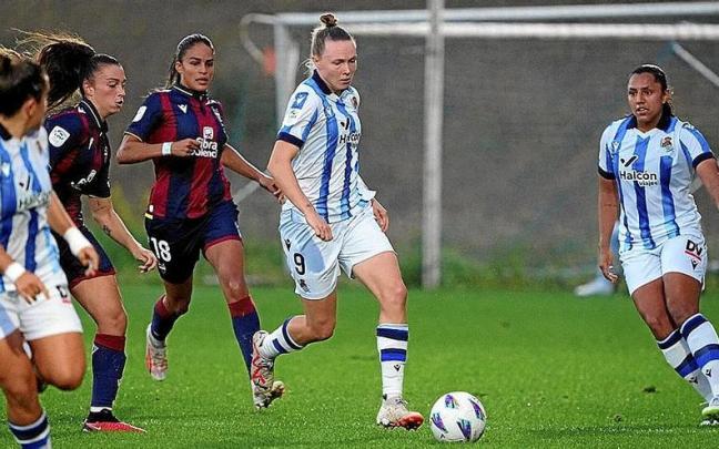 Sanni Franssi, en el encuentro del pasado miércoles ante el Levante. / R.S