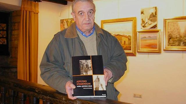 Imanol Elías desarrolló una intensa actividad como autor de obras de teatro, libros de historia y estudios de investigacion en los que la cultura vasca y Azpeitia estuvieron muy presentes.