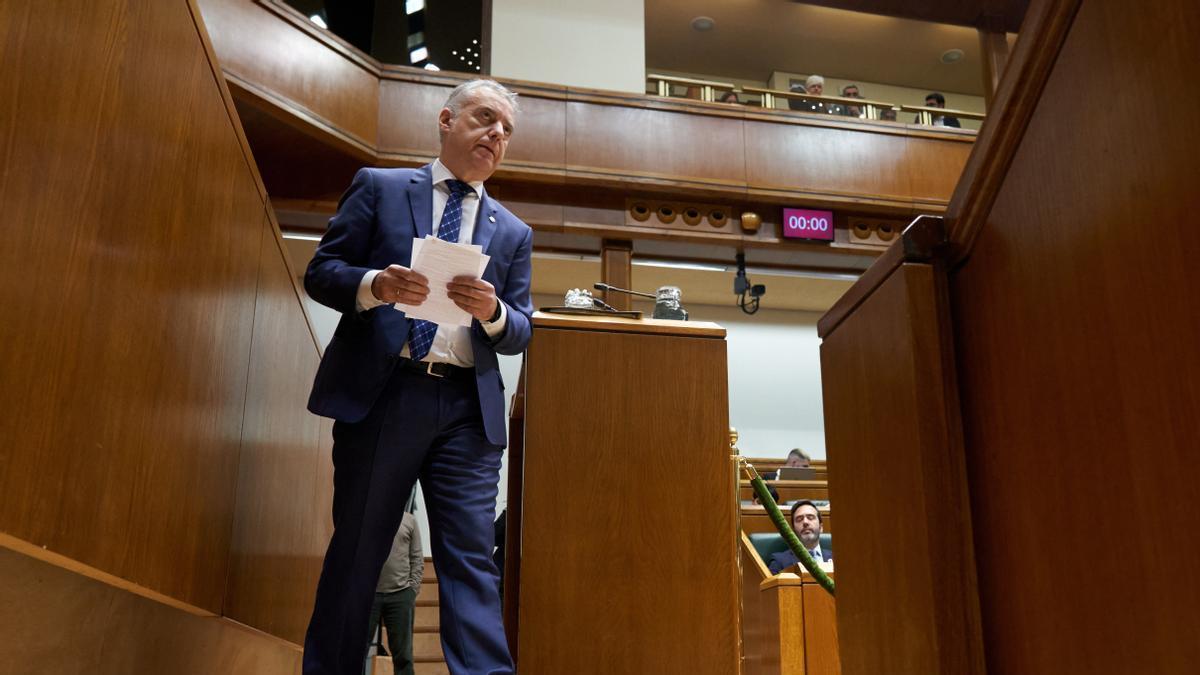 El lehendakari ha defendido la ley vasca de Vivienda que considera más ambiciosa.