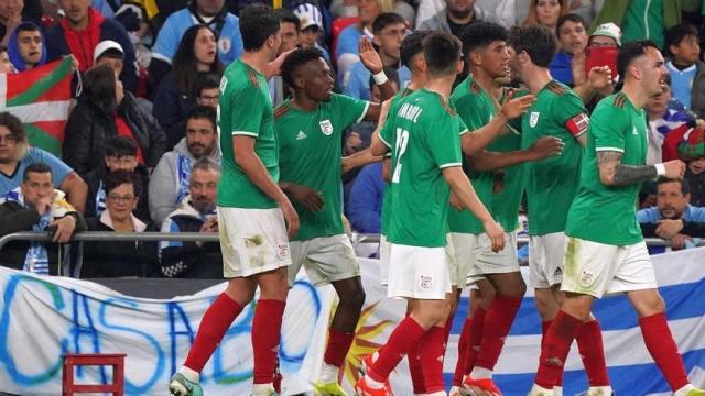 La Euskal Selekzioa ante Uruguay en su último partido 