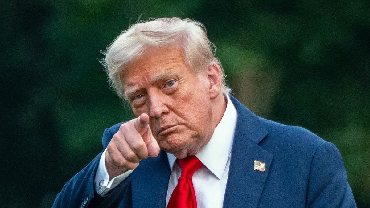 El presidente de Estados Unidos, Donald Trump