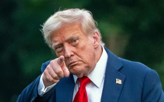 El presidente de Estados Unidos, Donald Trump