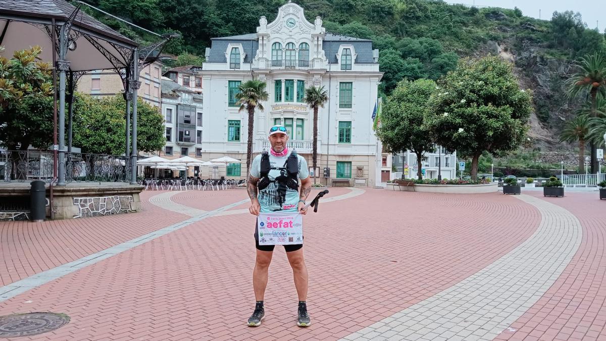 Reto solidario de Gonzalo Pérez: novena etapa entre Gijón y Colunga