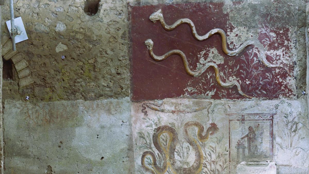 Descubren en Pompeya una inscripción electoral: 'Vota a Aulo Rustio Vero'.