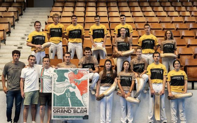 Presentación del Grand Slam de Markina-Xemein. / Eraman! Jai Alai Presentación del Grand Slam de Markina-Xemein.
