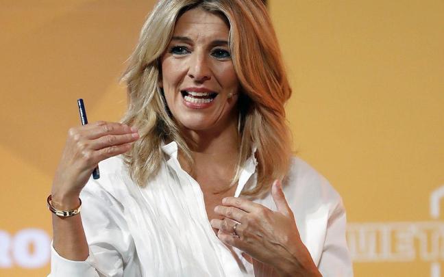 Ione Belarra y Yolanda Díaz han protagonizado diferentes actos estos últimos días, reflejándose sus diferencias.