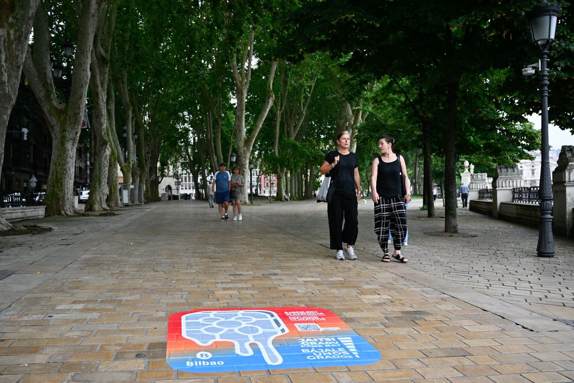 Refugios climáticos en Bilbao.