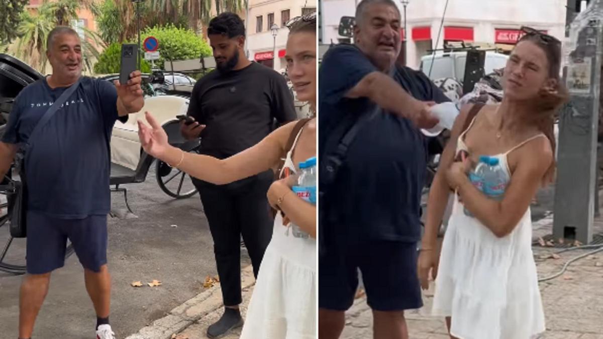 La joven denunció públicamente haber sido agredida e insultada por el conductor de una calesa en Palma (Mallorca) tras pedirle que refrescara e hidratara a los caballos.