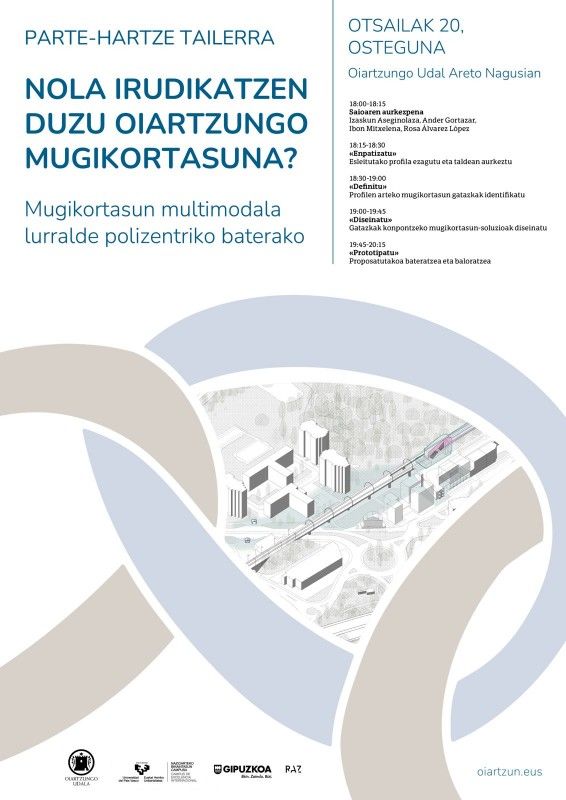Herritarrei zuzendutako saioaren kartela