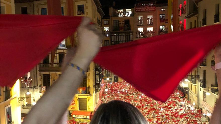 Pobre de Mí desde el Ayuntamiento de Pamplona