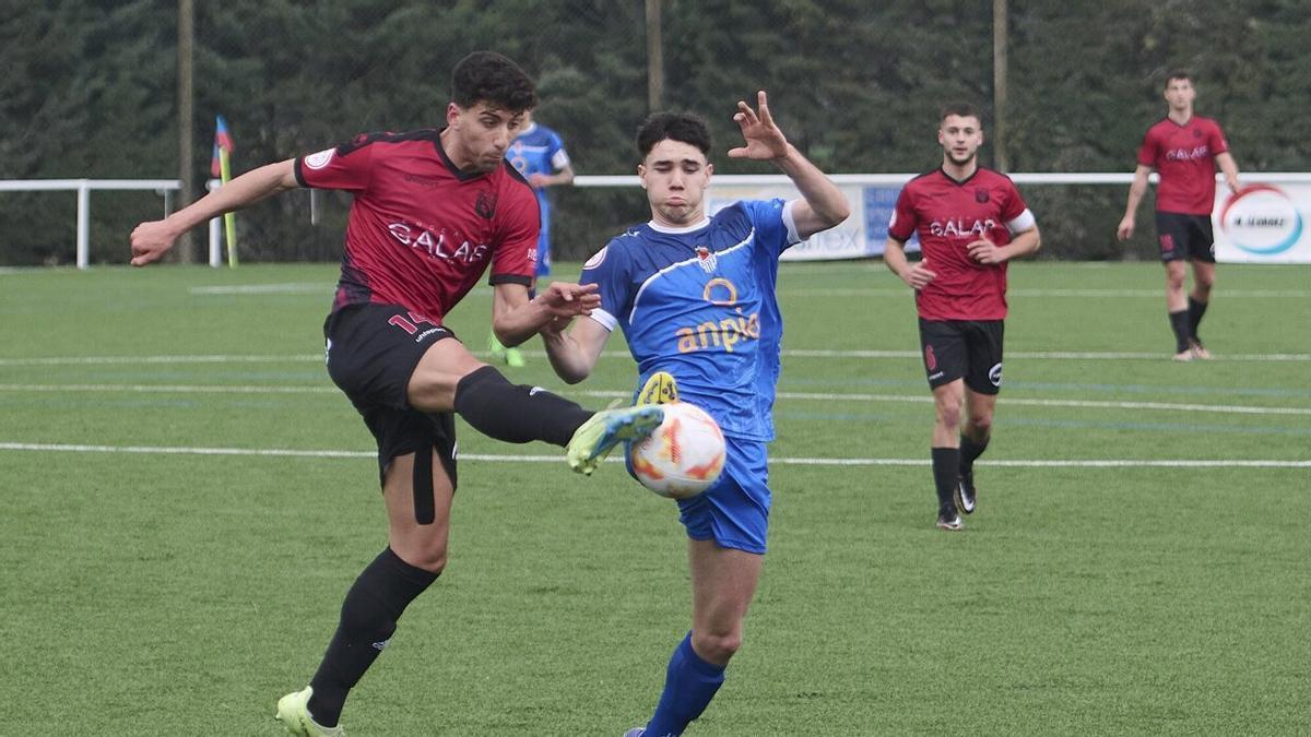 Lance del Subiza-Peña Sport de la pasada jornada.