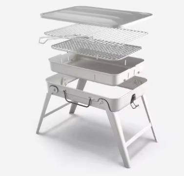 Estructura de la barbacoa viral de Decathlon