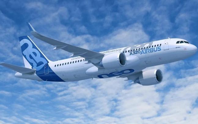 Avión A320 de Airbus.