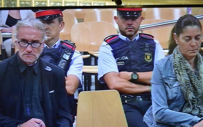 Los padres de Nadia durante su juicio en 2018.