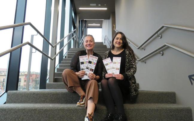 La concejala y la técnica de Cultura.