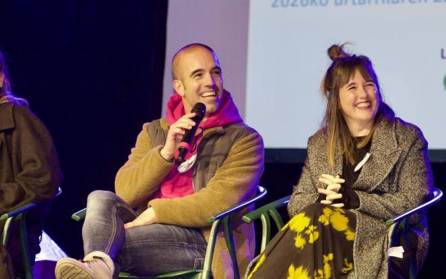 Josu eta Leire Egiguren Urrosolo neba-arrebak