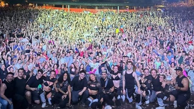 Orquesta Jamaica Show en la actuación del año pasado en Irun
