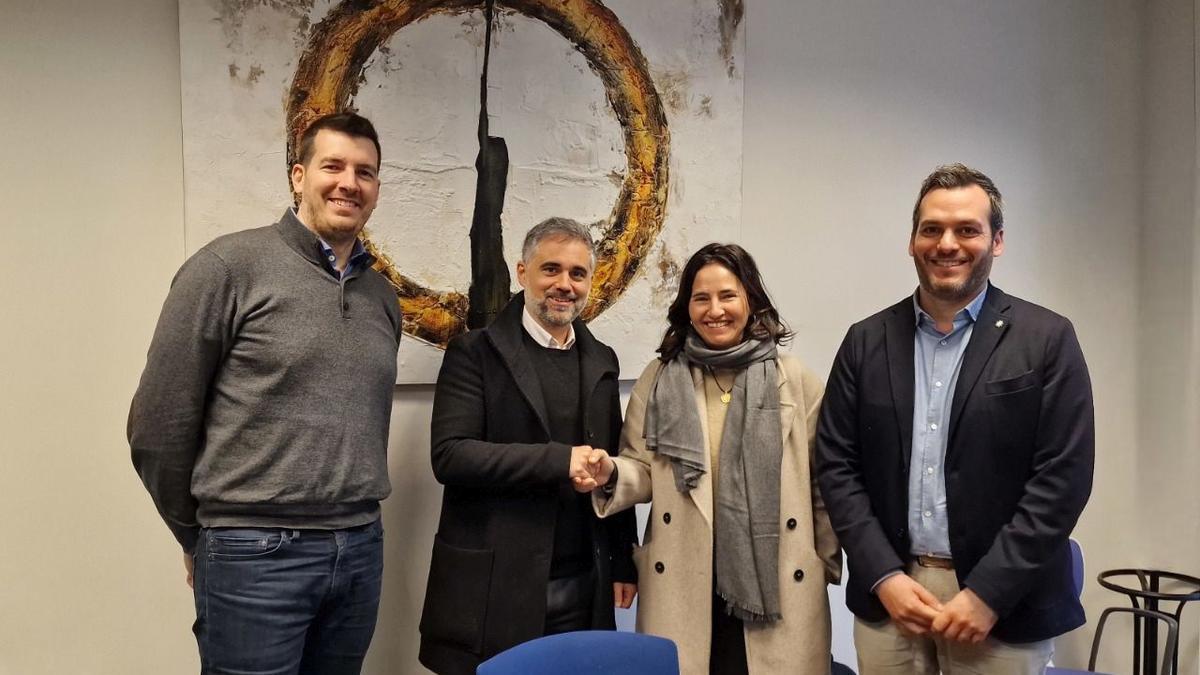 Responsables de Fagor Arrasate y de Savvy Data Systems.