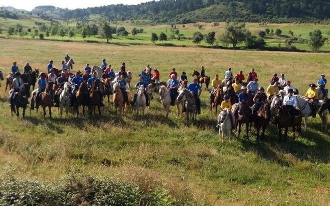 La marcha ecuestre será uno de los atractivos de las fiestas de Triano | Deia