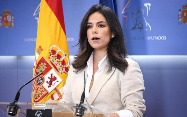 La portavoz de Vox en el Congreso de los Diputados, Pepa Millán. / EP La portavoz de Vox en el Congreso de los Diputados, Pepa Millán.
