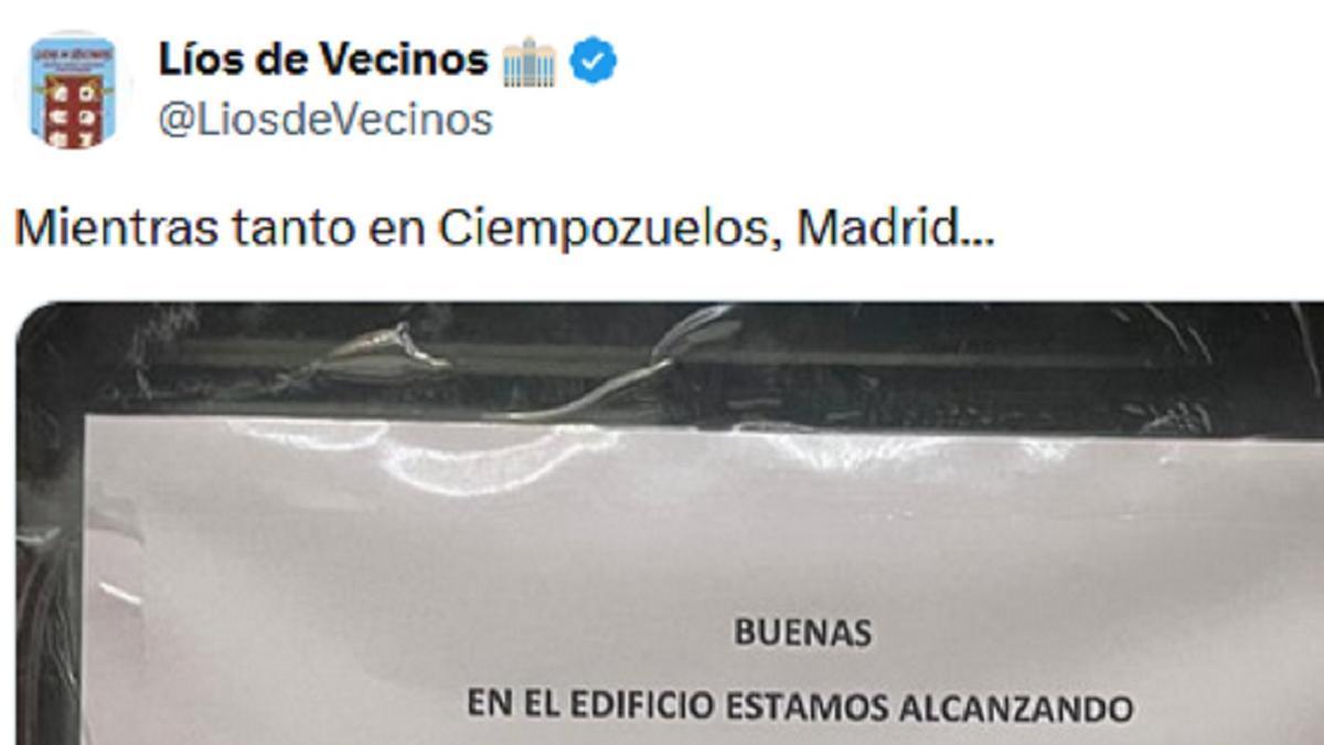 El comienzo del post.