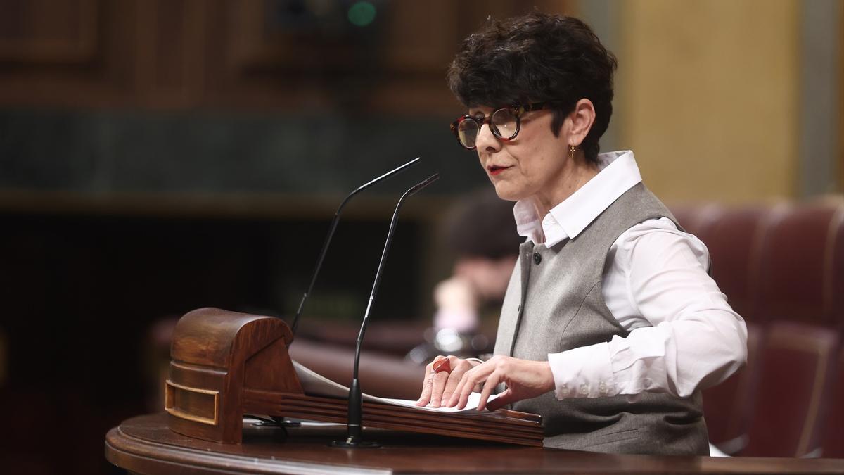 La portavoz del PNV en Congreso, Maribel Vaquero.