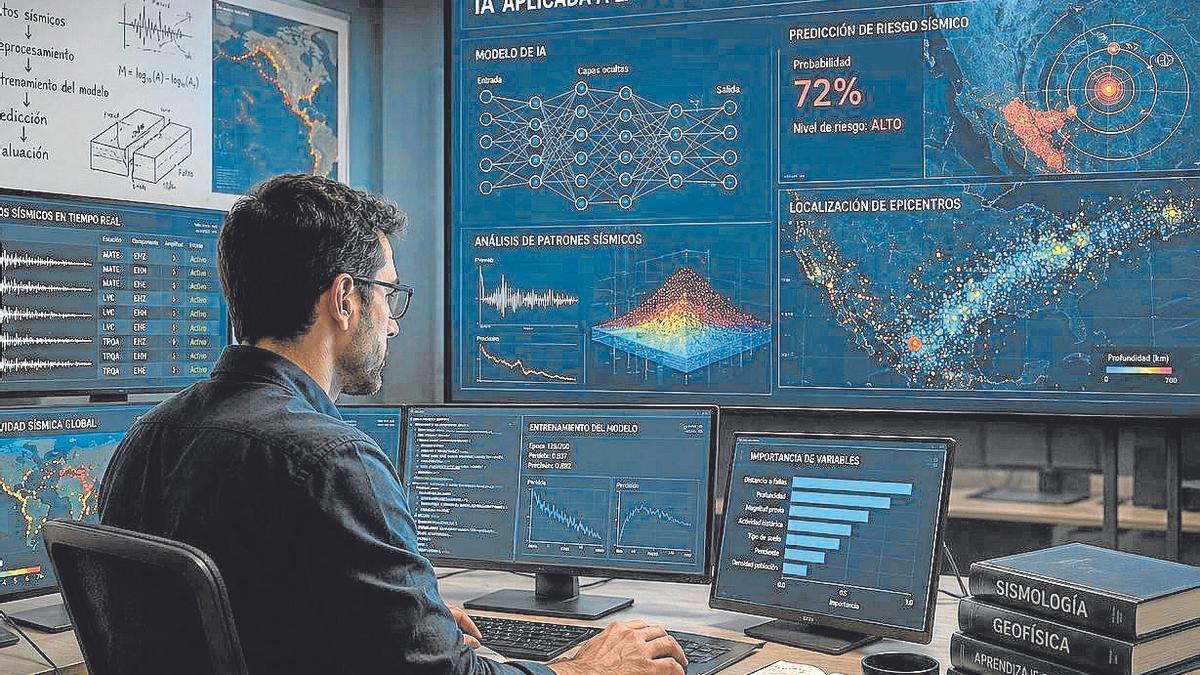 La IA, en base a fenómenos ya ocurridos, puede ayudar a investigar fenómenos sísmicos.