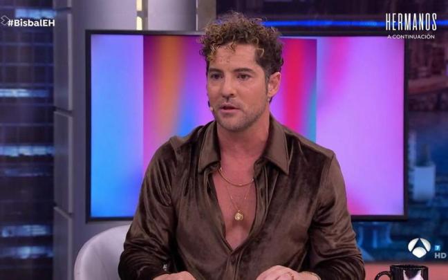 David Bisbal ha acudido a 'El Hormiguero' para presentar su documental.