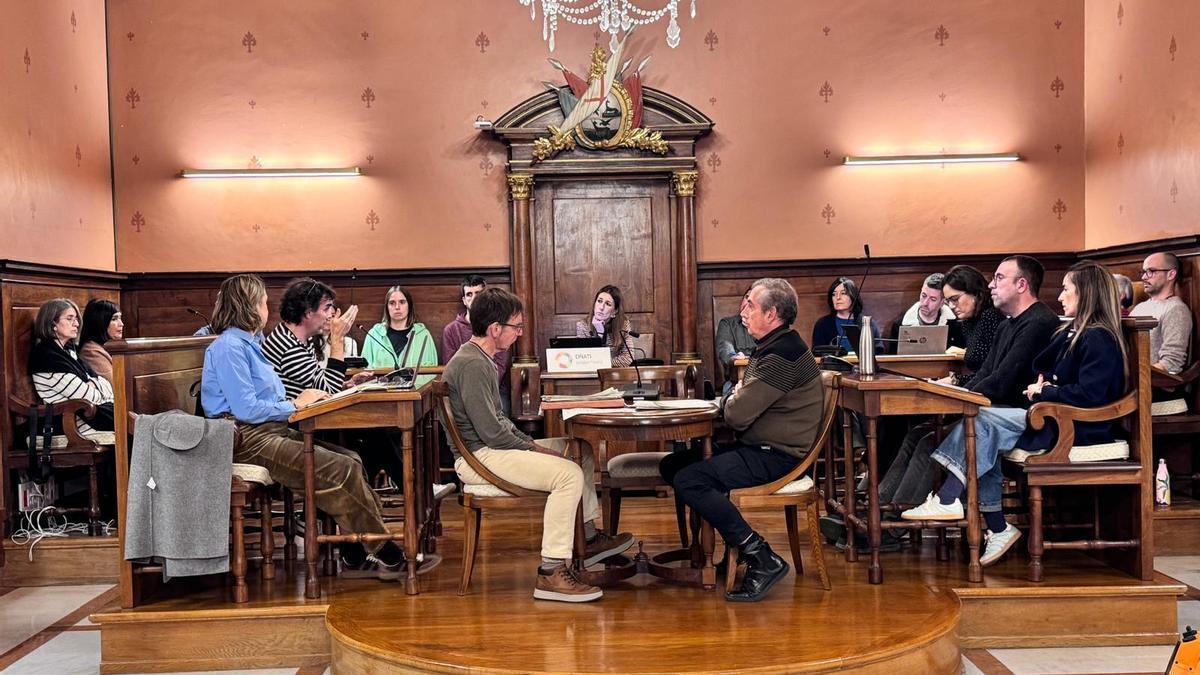 Un momento del Pleno que el pasado jueves aprobó las cuentas para 2026.