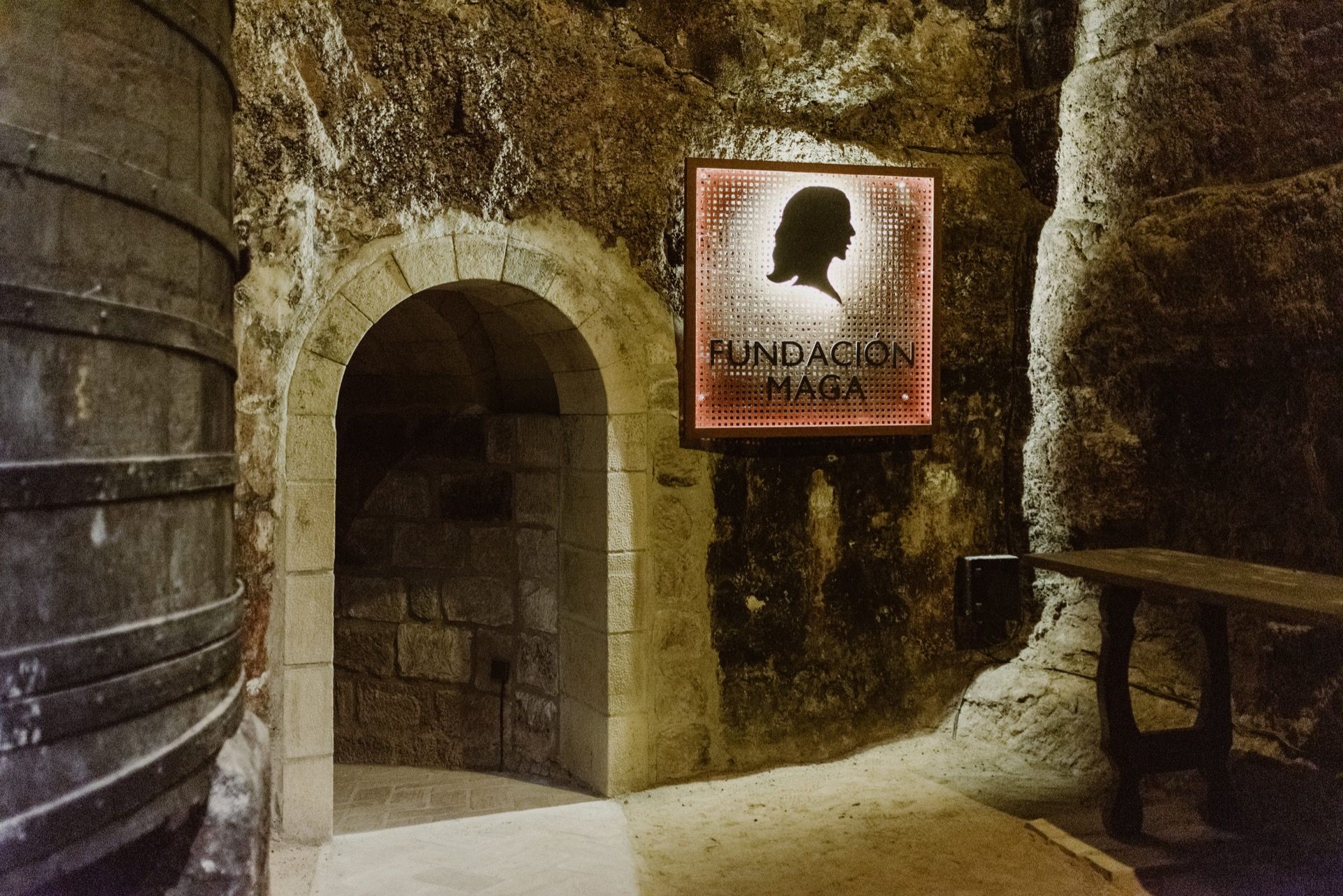 Calado histórico de la Fundación Maga de Muriel Wines en Elciego