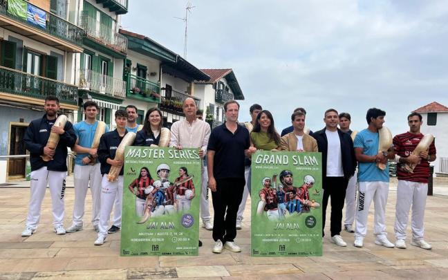 Presentación del Grand Slam de Hondarribia.