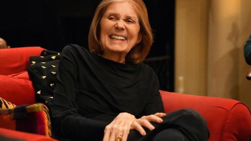 Gloria Steinem, en una imagen de sus redes sociales.