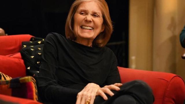 Gloria Steinem, en una imagen de sus redes sociales.