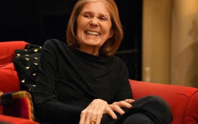 Gloria Steinem, en una imagen de sus redes sociales.