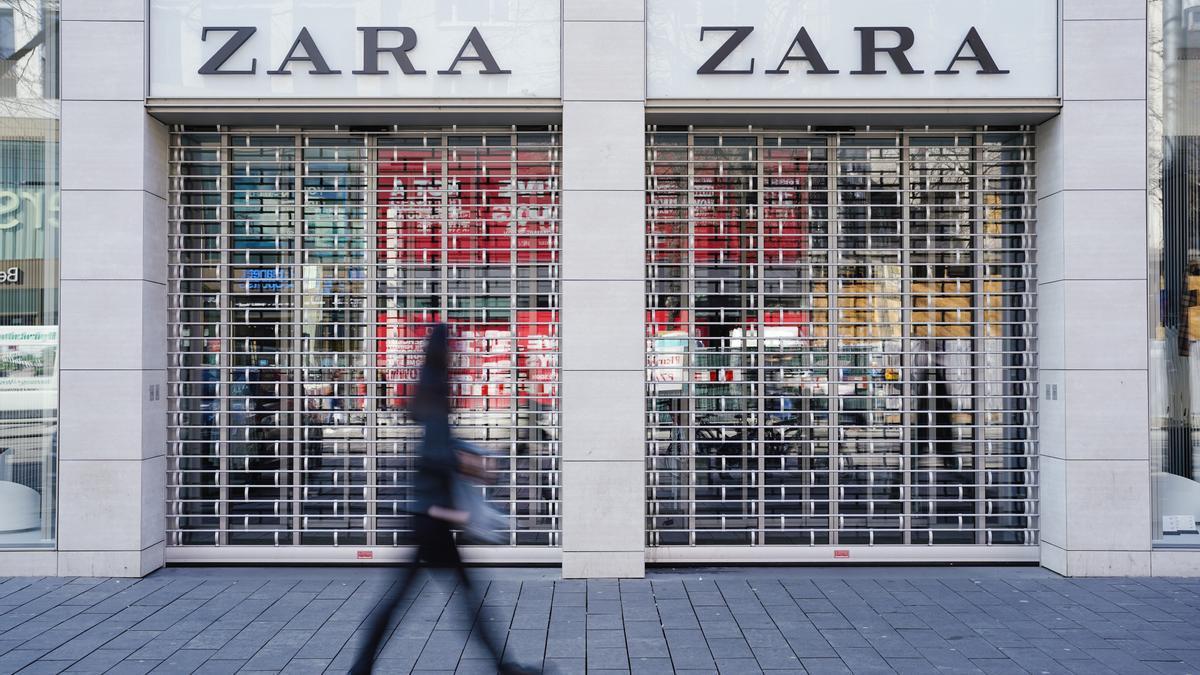 Imagen de archivo de una tienda de Zara.
