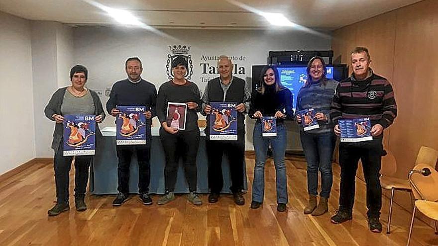 Concejales y técnicos, en la presentación del programa.