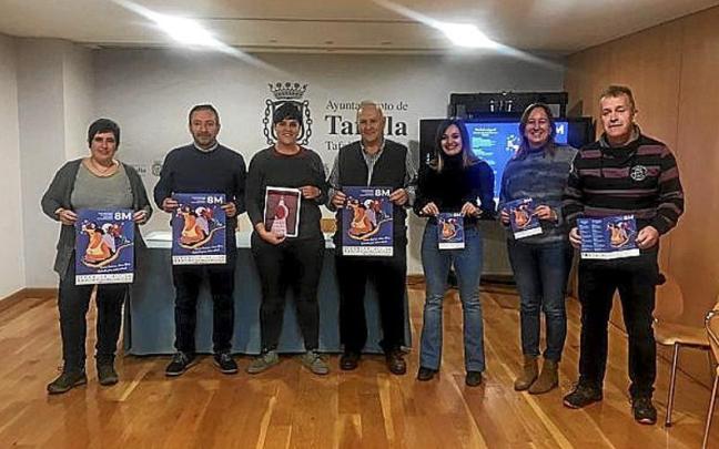 Concejales y técnicos, en la presentación del programa.