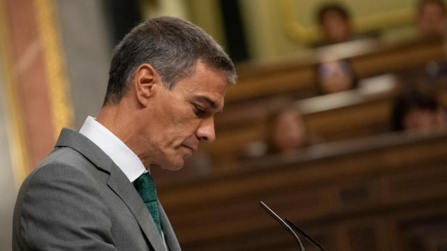 El presidente del Gobierno español, Pedro Sánchez