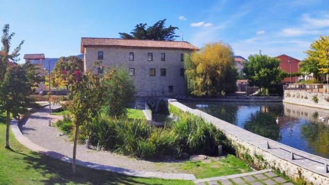 El molino de Nanclares en Iruña Oka