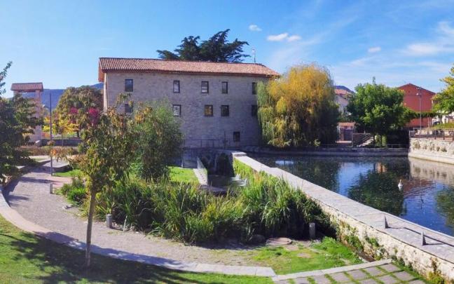 El molino de Nanclares en Iruña Oka