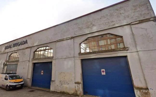 Las obras en el edificio de la brigada de obras han comenzado