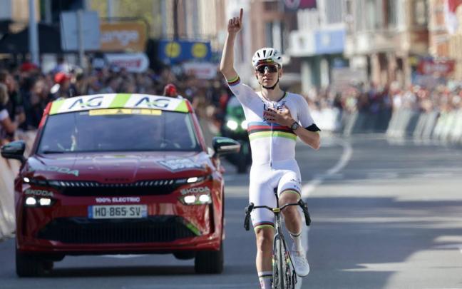 Pogacar vence su cuarta Lieja, la tercera consecutiva.