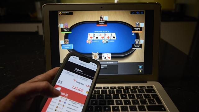 Una página web de juego 'online'.