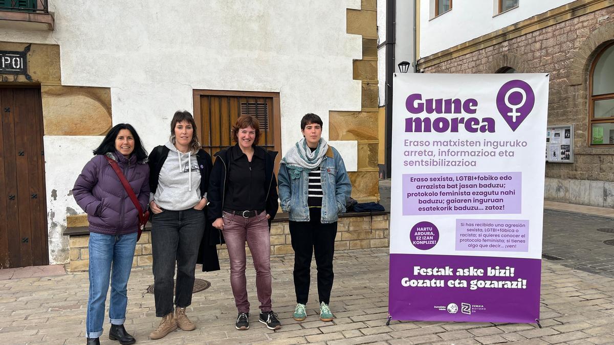 Presentación del Gune Morea en Zumaia.