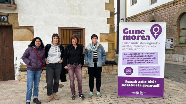 Presentación del Gune Morea en Zumaia.