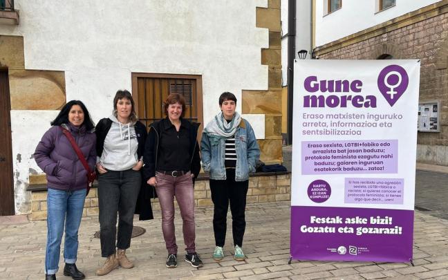 Presentación del Gune Morea en Zumaia.