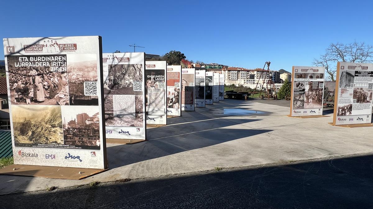 La exposición ocupa un lugar destacado en el museo minero