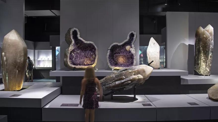 Galería de geología y minerología del Museo de Historia Natural de París.